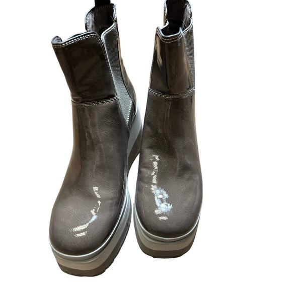 Splendid Chocolate Brown Andromeda Pull On Boots Sz 7 - Picture 1 of 4